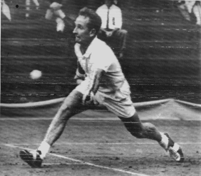 Laver contro Osuna 1962 in Coppa Davis (Ap)